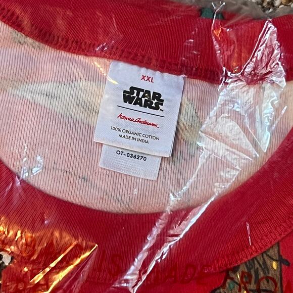 Hanna Andersson Women's Star Wars Christmas Pajama Set.  Size XXL - Picture 4 of 11
